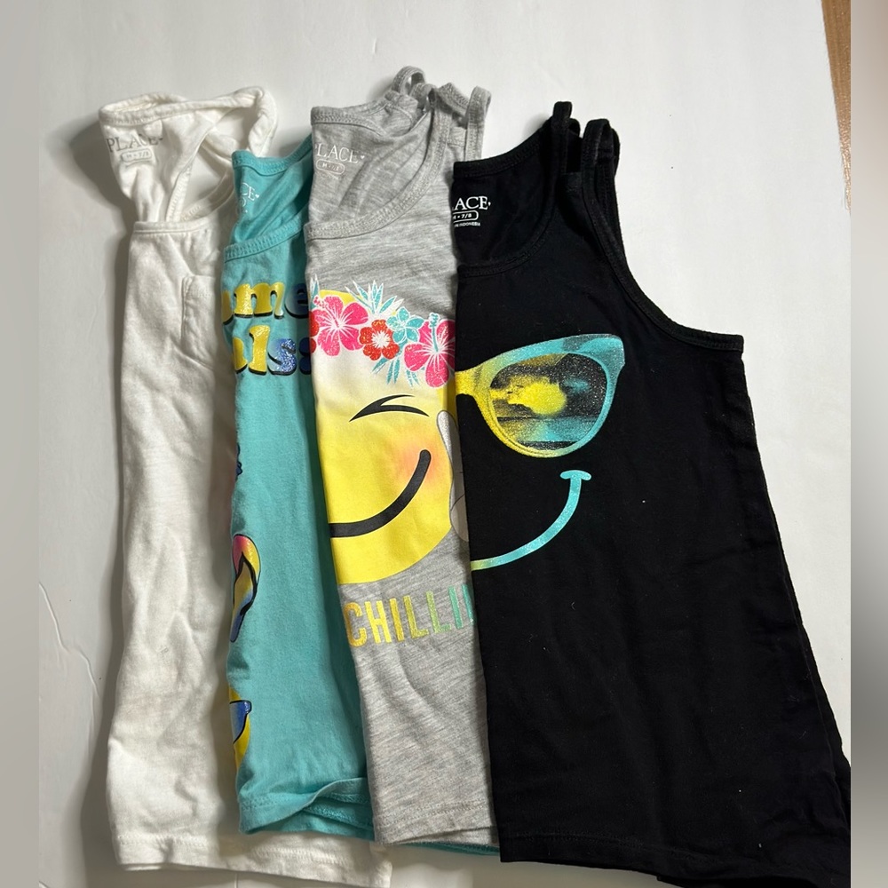 Girls Sleeveless Shirts